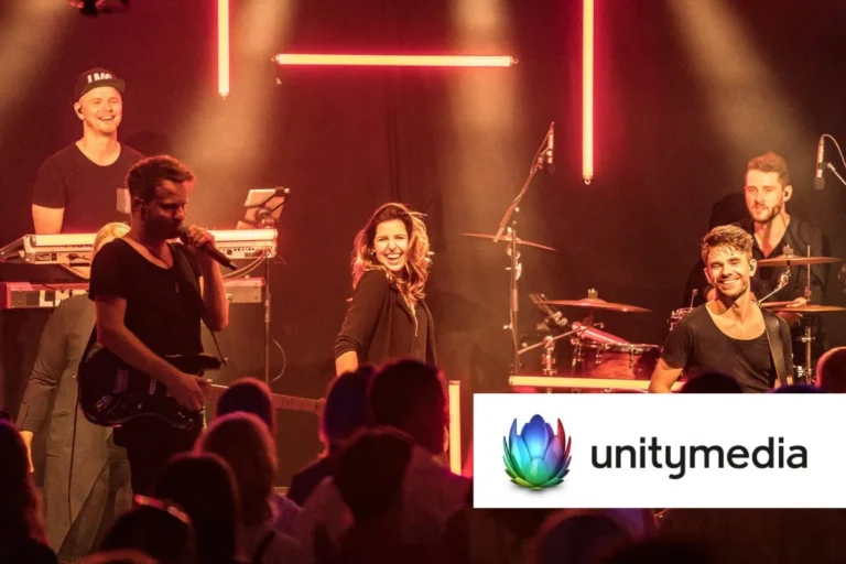 Live-Musik beim Unitymedia-Sommerfest verbunden.
